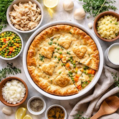 Image of Cook Yourself Thin Chicken Pot Pie