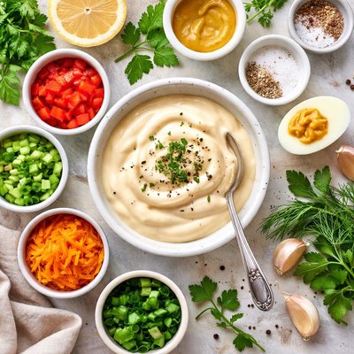 Image of Cooked Mayonnaise Salad Dressing