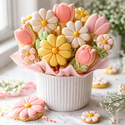 Image of Cookie Bouquet Cookies