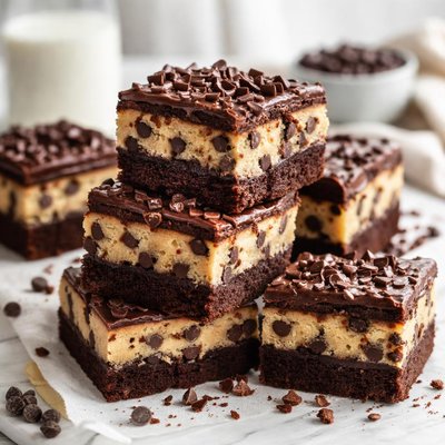 Image of Cookie Dough Brownies