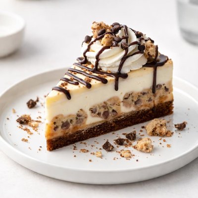 Image of Cookie Dough Cheesecake Copycat Olive Garden