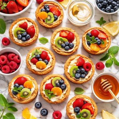Image of Cookie Fruit Baskets