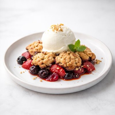Image of Cookie Fruit Cobbler