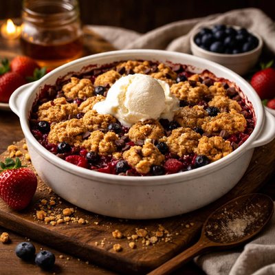 Image of Cookie Fruit Crisp