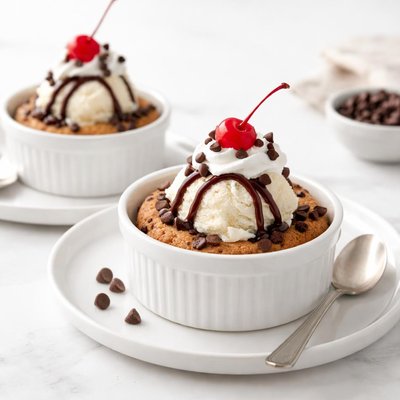 Image of Cookie Ice Cream Sundae Cups