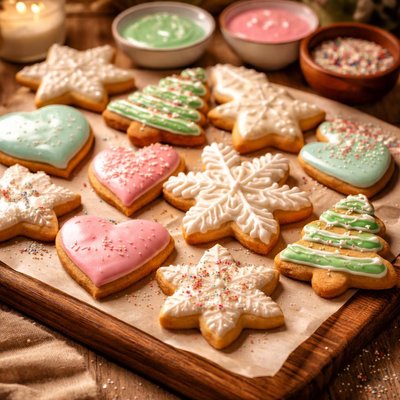 Image of Cookie Icing Frosting That Hardens