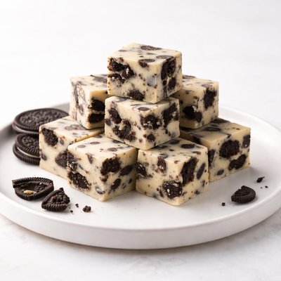 Image of Cookies and Cream Fudge Oreo Cookie Fudge