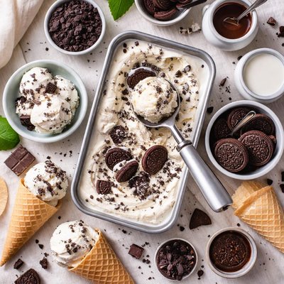 Image of Cookies and Cream Ice Cream