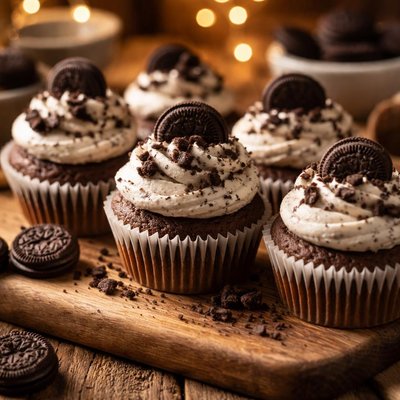 Image of Cookies N Cream Cupcakes