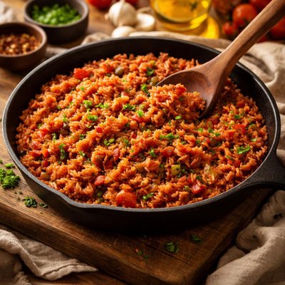 Image of Cooking Red Rice