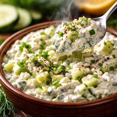 Image of Cool As a Cucumber Cheese Cucumber and Chive Sandwich Spread
