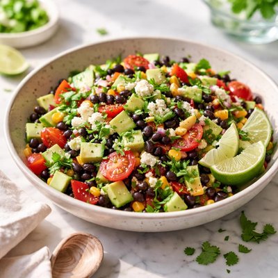 Image of Cool Cucumber and Black Bean Summer Salad