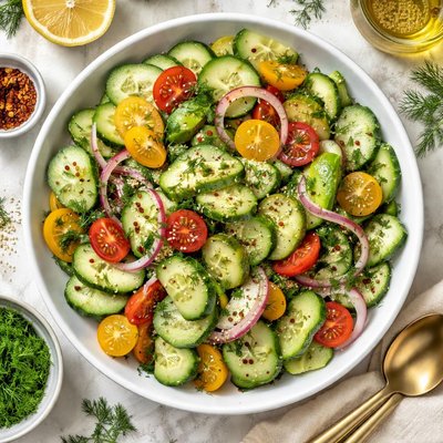 Image of Cool Cucumber Salad