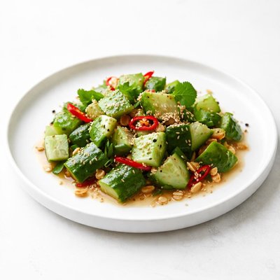 Image of Cool Oriental Cucumber Salad