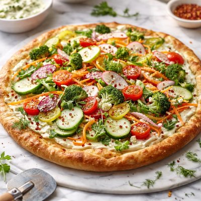 Image of Cool Veggie Pizza