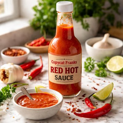 Image of Copycat Franks Red Hot Sauce