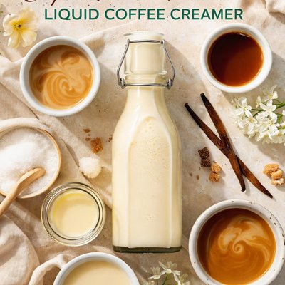 Image of Copycat French Vanilla Liquid Coffee Creamer