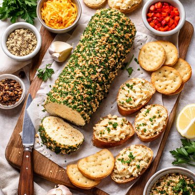 Image of Copycat Kraft Garlic Cheese Roll