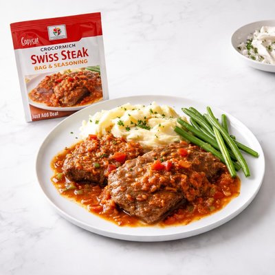Image of Copycat Mccormick Swiss Steak Bag and Seasoning