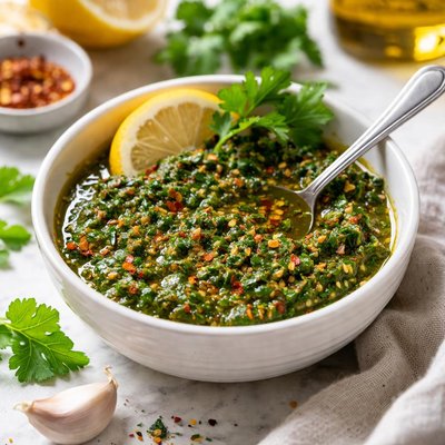 Image of Copycat Outback Steakhouse Argentine Chimichurri Sauce