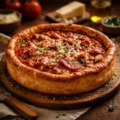 Image of Copycat Pizzeria Uno Chicago Deep Dish Pizza Dough