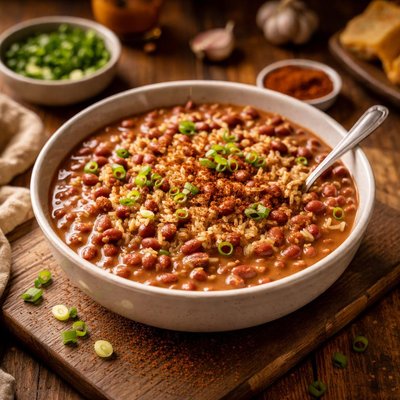 Image of Copycat Popeyes Red Beans and Rice
