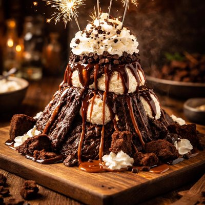 Image of Copycat Rainforest Cafe Volcano