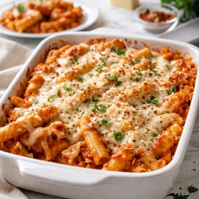 Image of Copycat Sbarro Baked Ziti