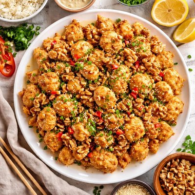 Image of Coral Chicken or Walnut Chicken