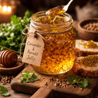 Image of Coriander and Honey Jelly