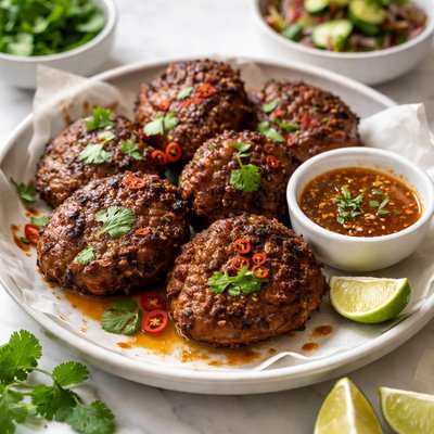 Image of Coriander Beef Patties Sae Daging Giling