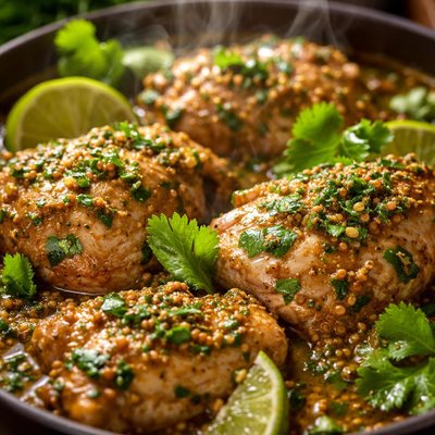 Image of Coriander Chicken Crock Pot Recipe