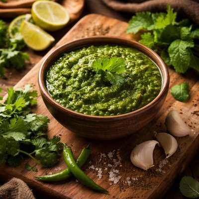 Image of Coriander Mint Chutney
