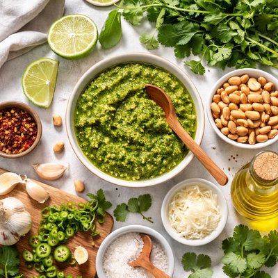 Image of Coriander Peanut Pesto