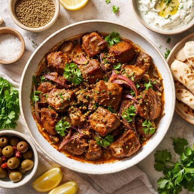 Image of Coriander Pork Afelia