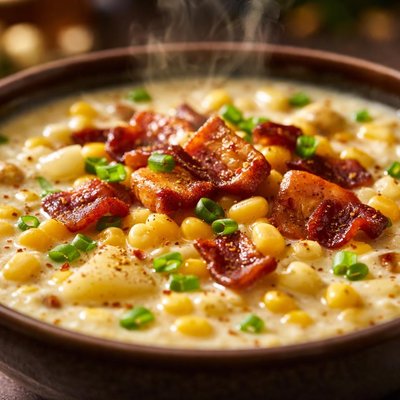 Image of Corn and Bacon Chowder
