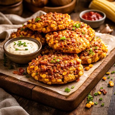 Image of Corn and Bacon Fritters