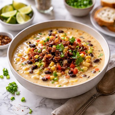 Image of Corn and Bean Chowder