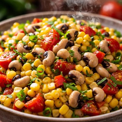 Image of Corn and Black Eyed Pea Salad