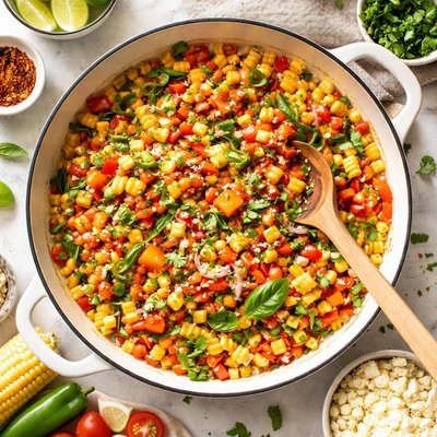 Image of Corn and Chile Succotash
