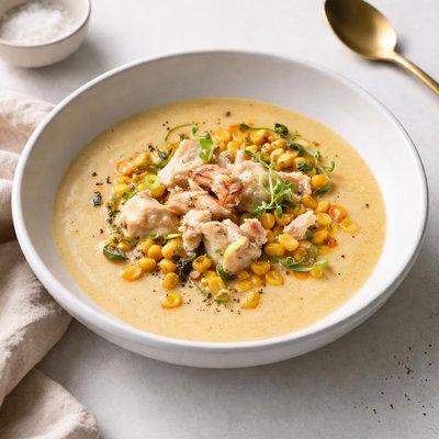 Image of Corn and Crab Bisque