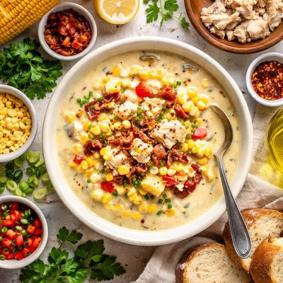 Image of Corn and Crab Chowder