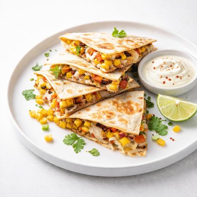 Image of Corn and Crab Quesadillas