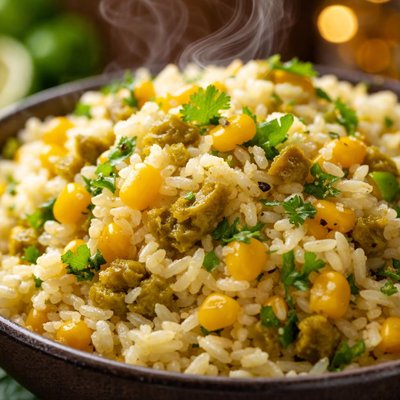 Image of Corn and Green Chile Rice