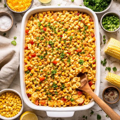 Image of Corn and Macaroni Casserole