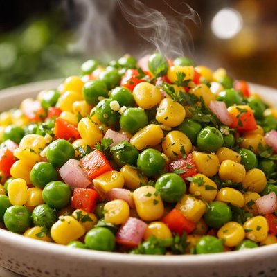Image of Corn and Pea Salad