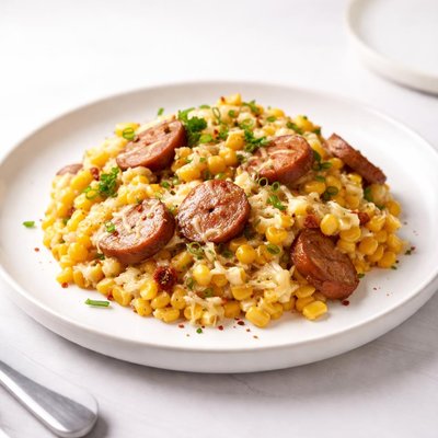 Image of Corn and Sausage Casserole