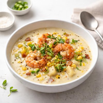 Image of Corn and Shrimp Chowder