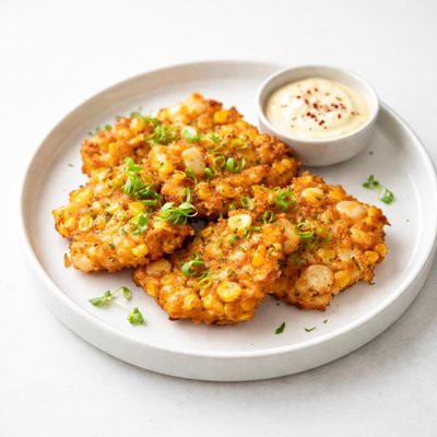 Image of Corn and Shrimp Fritters