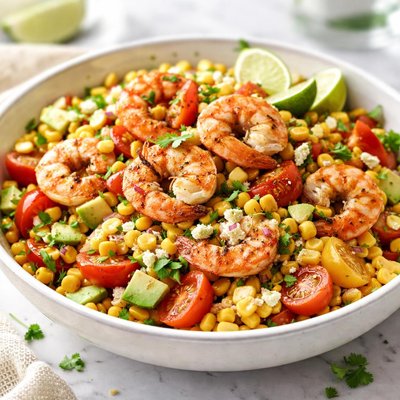 Image of Corn and Shrimp Salad
